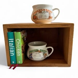 Vintage Primitive Pine Box Shelf Decorative Storage Riser Cottage Decor